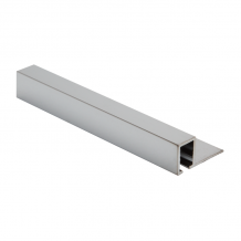 10mm - TDP100.101 Genesis Chrome Plated Aluminium Square Edge Smart Tile Trim TDP 2.5m